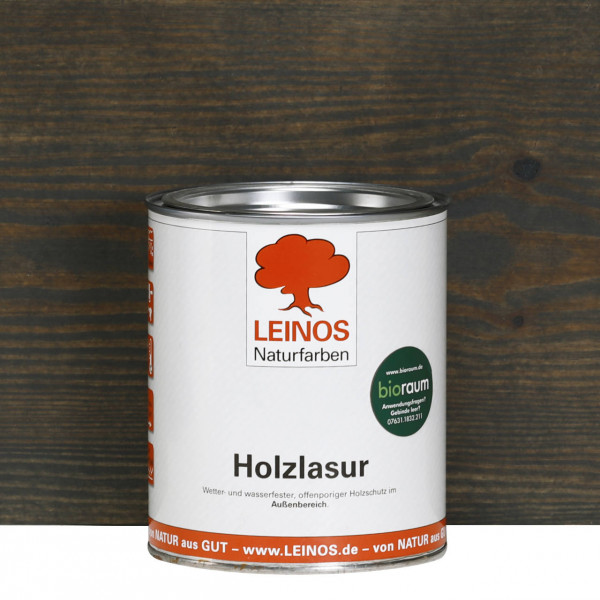 Holzlasur für außen 260 Anthrazitgrau 0,75l