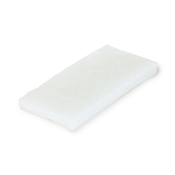 Weißes Normal-Polierpad groß