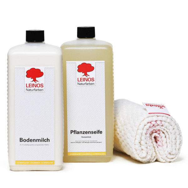 Reinigungs-Pflegeset Holzböden