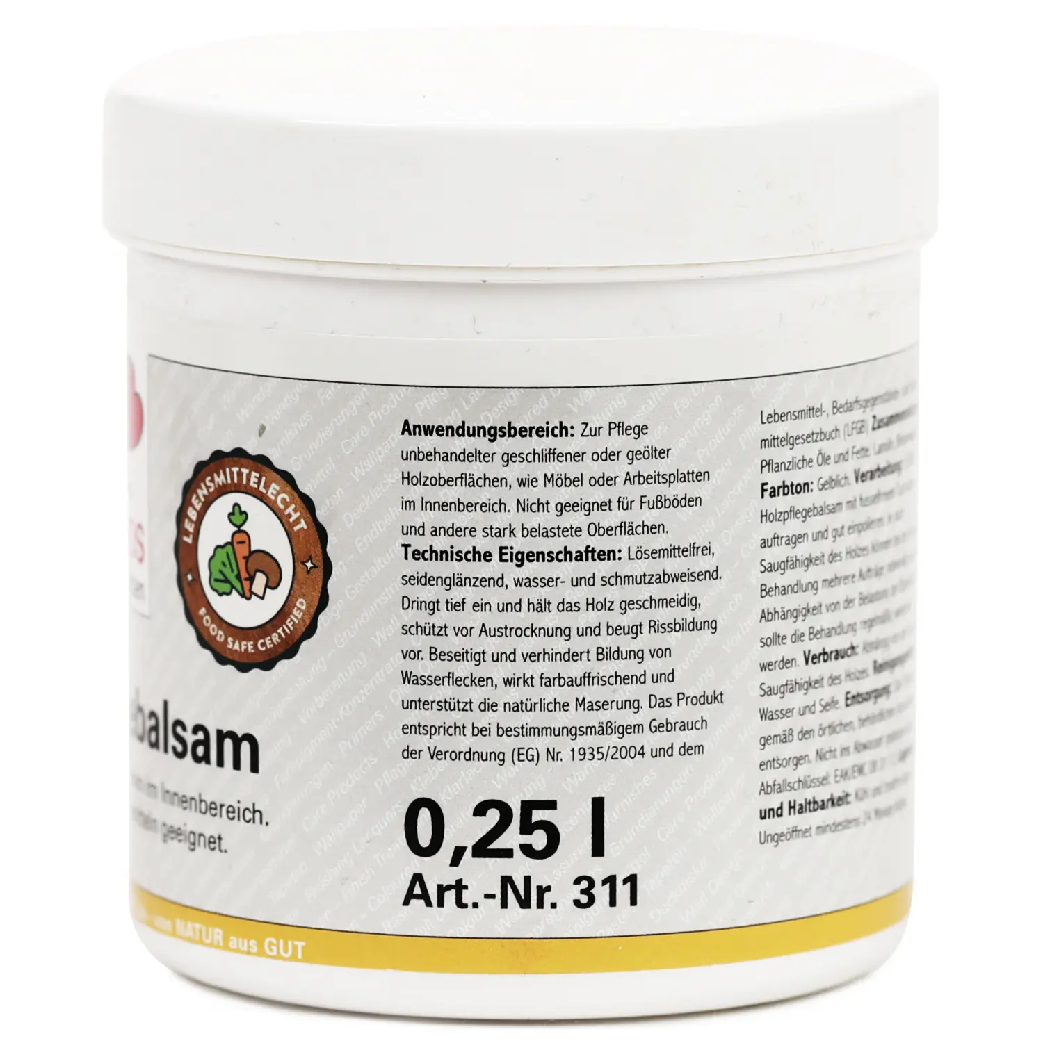 Leinos Holzpflegebalsam 311