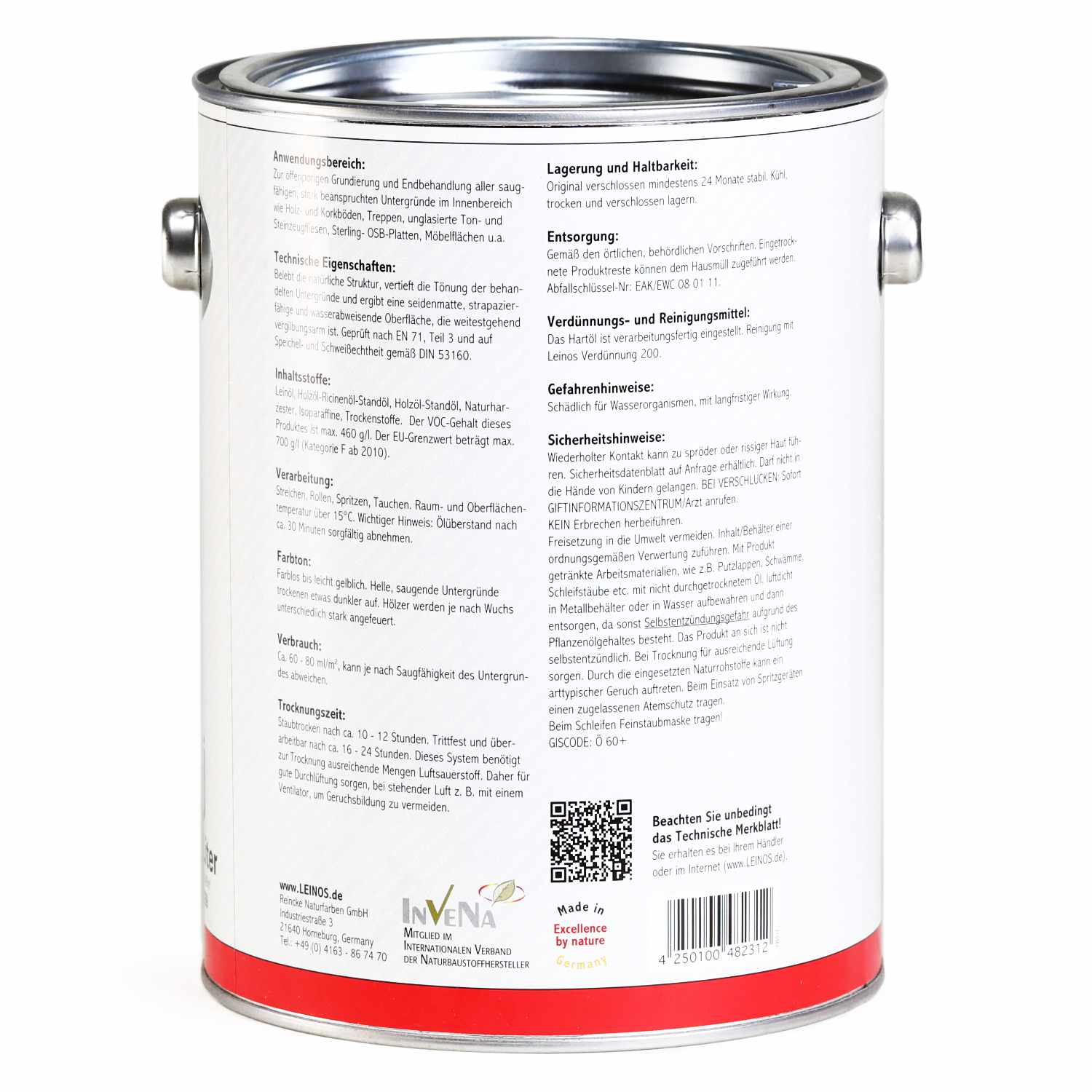 Estrichfarbe 860 Zementgrau 0,75l