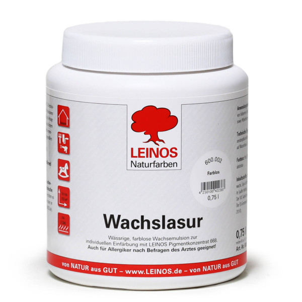 Wachslasur auf Wasserbasis 600