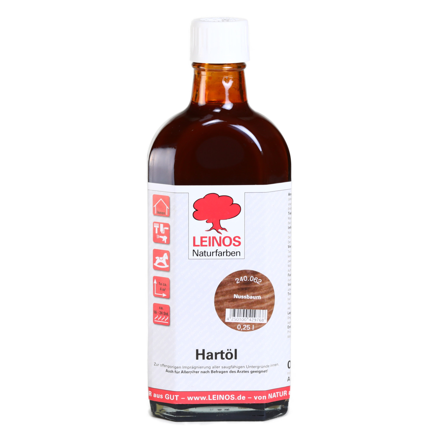 Hartöl 240 Nussbaum 0,25l