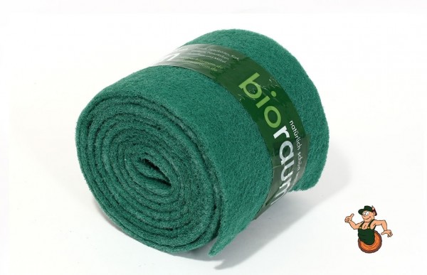 Massierpads grün auf Rolle