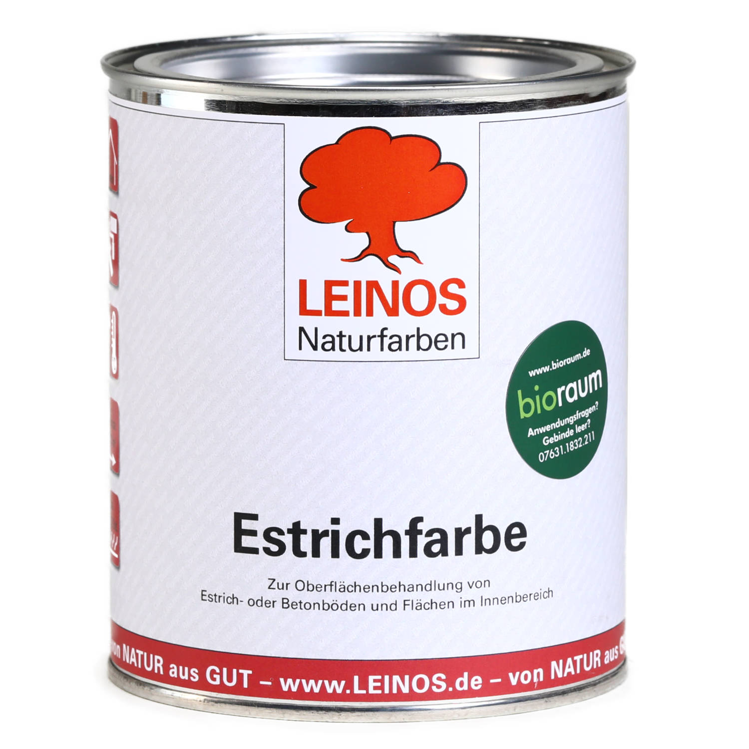 Estrichfarbe 860 Zementgrau 0,75l